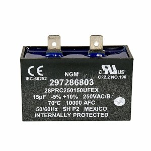 Frigidaire 297286803 Refrigerator Run Capacitor - Image 1