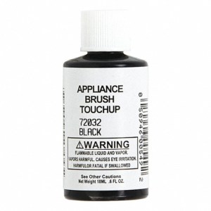 Whirlpool 72032 Appliance Touch-Up Paint, 0.6-oz (Black) - Image 1
