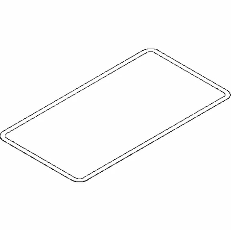 Whirlpool W11126541 Microwave Waveguide Cover Seal