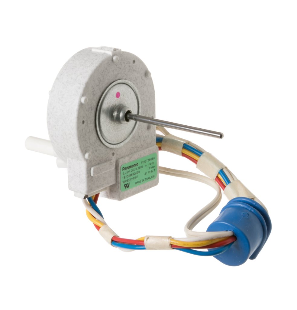GE WR60X10307 Refrigerator Evaporator Fan Motor